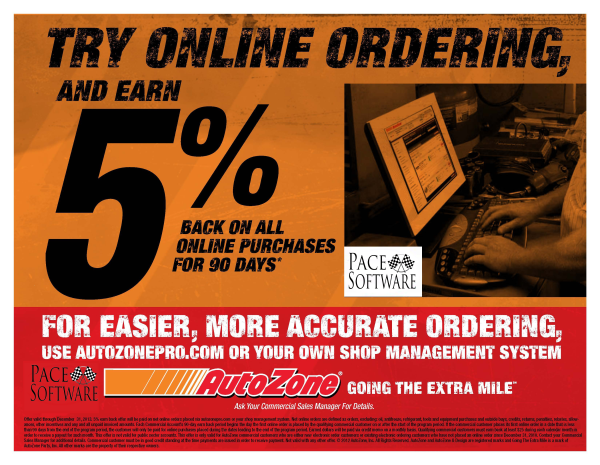 AutoZone Online Ordering Integration